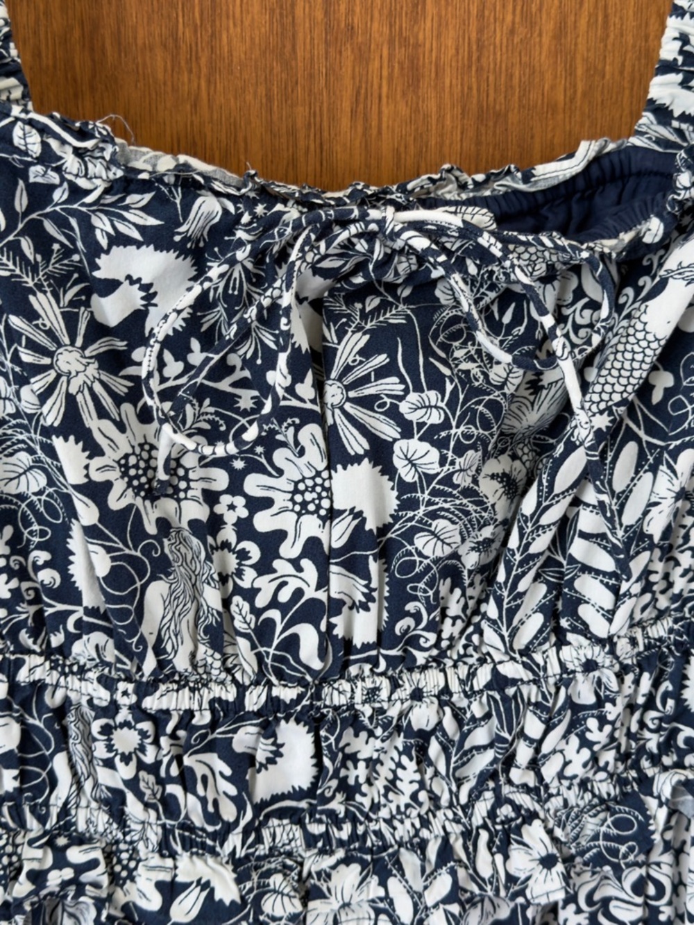 J. Crew Sevilla Tiered Dress in Mermaid Floral Dress - Picture 2 of 12